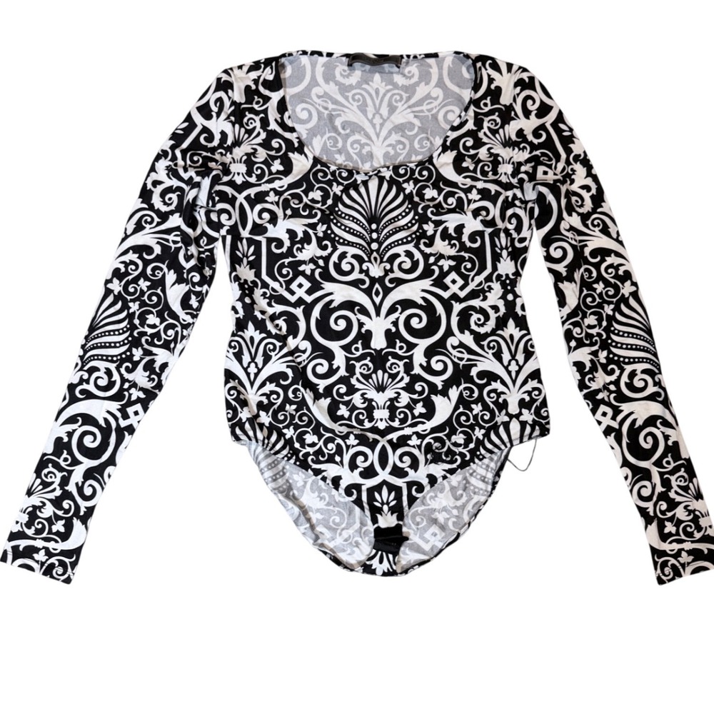 Versace Limited Edition Baroque Mesh‎ Top | Authenticated NFC | Made in Italy